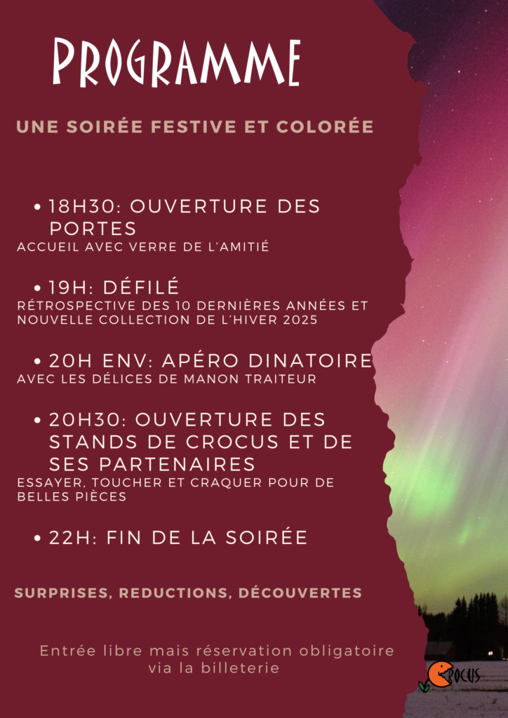 Le programme du défilé anniversaire pour les 10 ans de Crocus